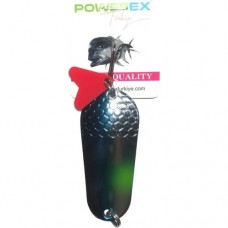 Powerex Fighter 24 gr 6.5 cm Blue/silver/green Metal Kaşık Mod.49 C1-16,